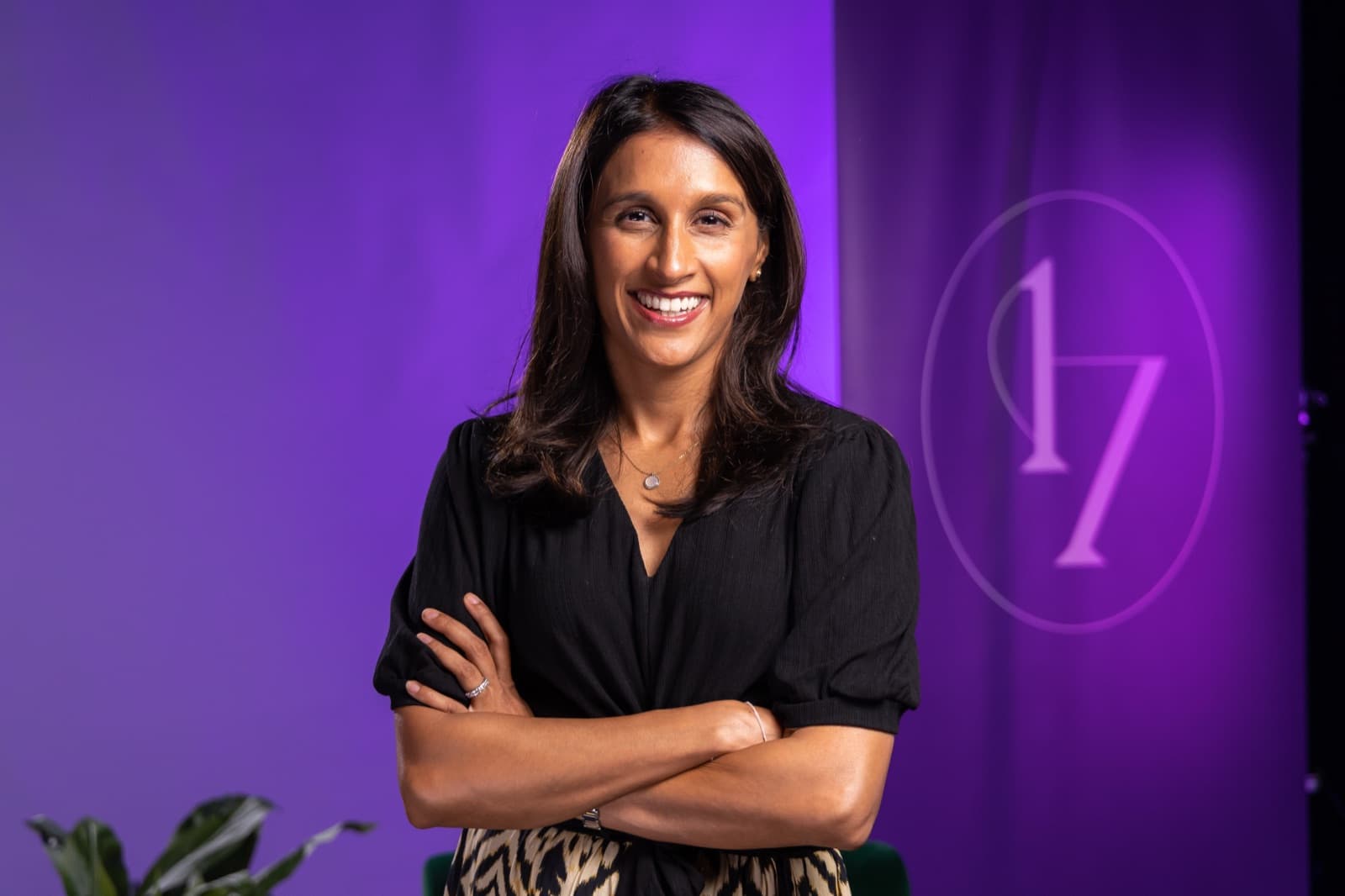 Dr. Tina Sadarangani, studio portrait